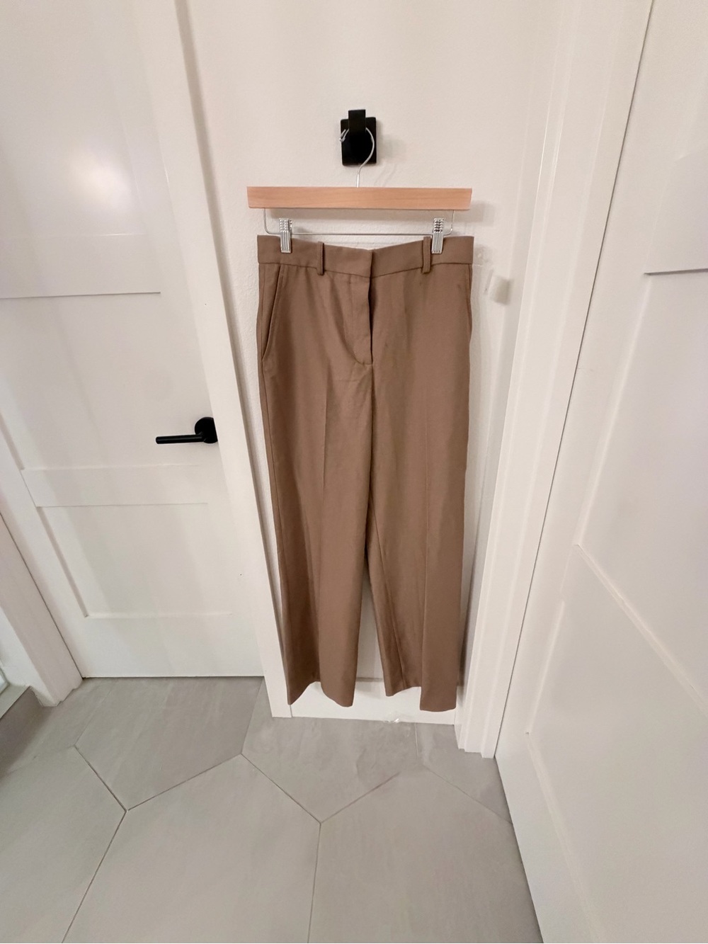Mango tan slacks